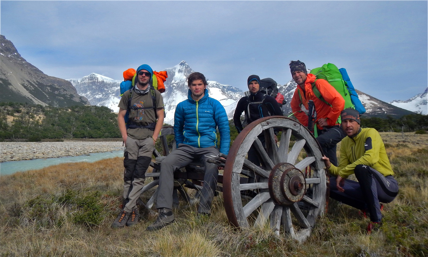 Cerro_San_Lorenzo_clani_odprave