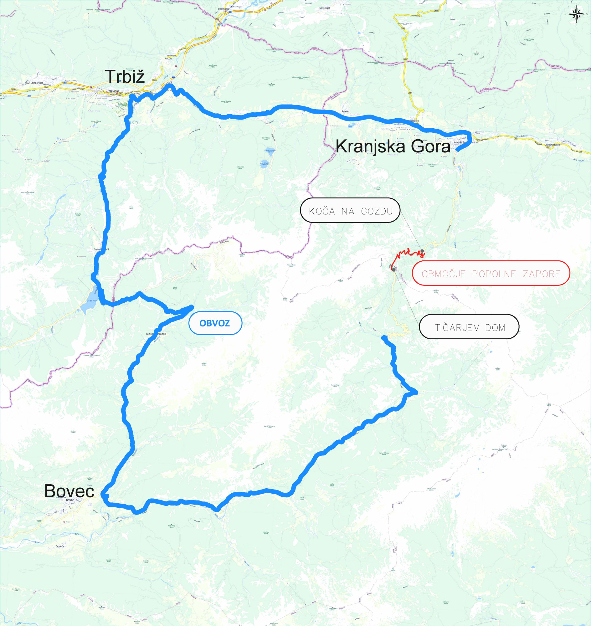 Skica_obvoza_Zapora_Vrsic