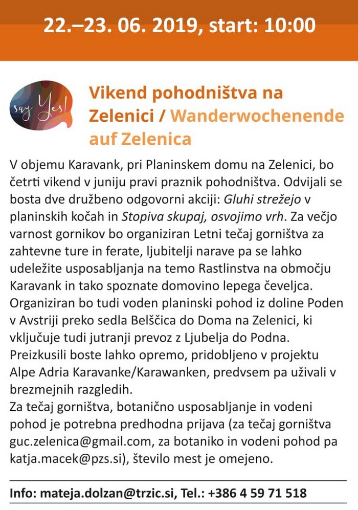 pohodniska_dozivetja_v_karavankah_zelenica