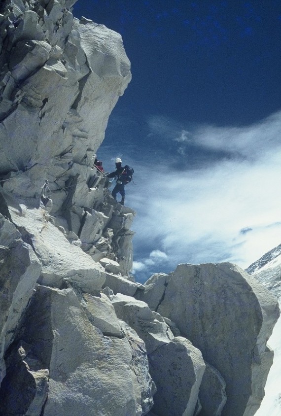 Odprava Everest 1979. V steni sedla Lho La.