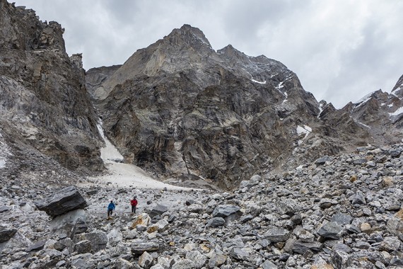 Preučevanje možnosti vzpona na Chomochior in Cerro Kishtwar