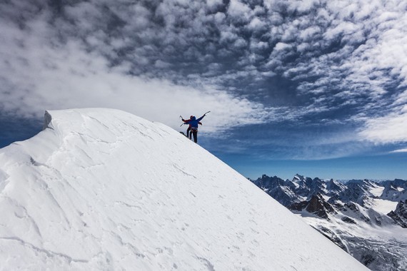 Na vrhu Chomochior (6278 m)