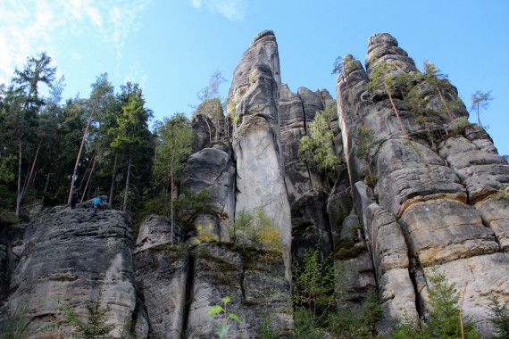 Narodni park Adršpach, zibelka plezanja v peščenjaku
