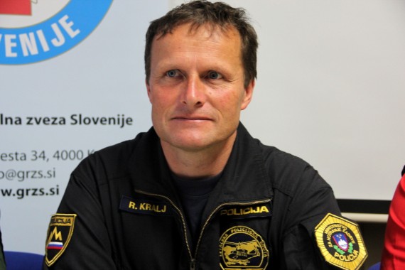 Robert Kralj, pomočnik poveljnika PPE za gorsko enoto Policije in pomočnik vodje LPP
