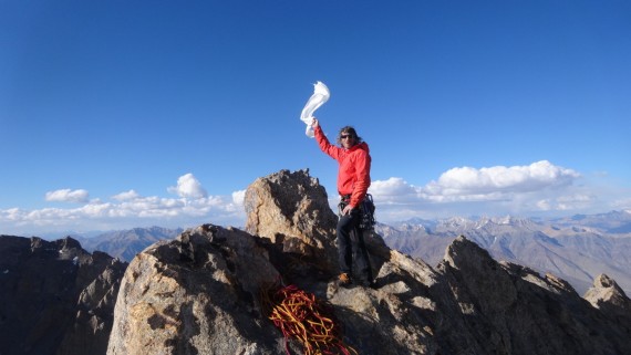 Matija Jošt – Matic na vrhu Jamyang Ri (5800 m)