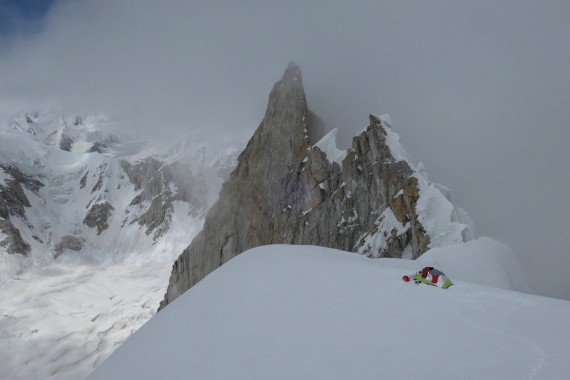 Bivak tik pod vrhom Baitha Kabata (6290 m)