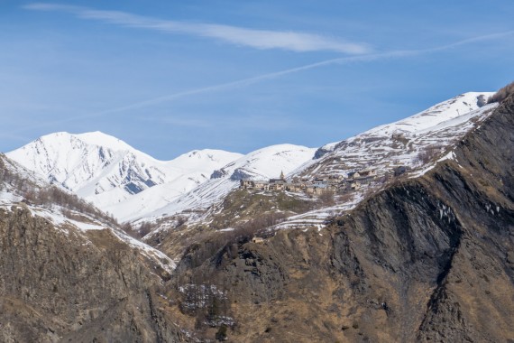 Les Terases, majhna vasica nad La Graveom, kjer smo bili nastanjeni.