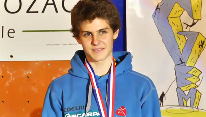 Domen Škofic, prvi mladinski evropski prvak