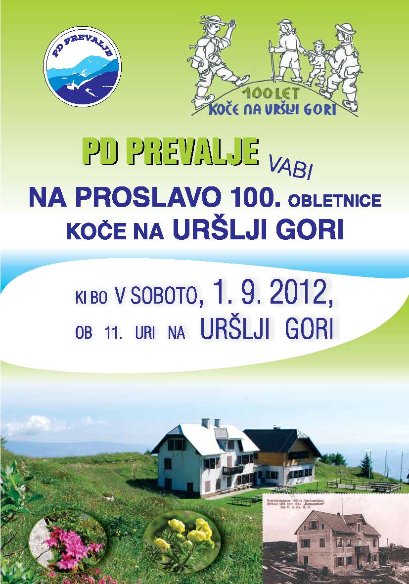 PD_Prevalje_100let_koca_na_urslji_plakat